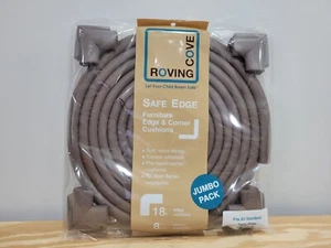 Roving Cove Safe Edge Babyproof Jumbo Pack 18ft Furniture & Corner Cushions - Picture 1 of 5
