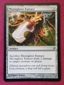 Magic The Gathering EXTRACTO DE LORWYN MOONGLOVE tarjeta artefacto Magic The Gathering Magic The Gathering - Imagen 1 de 2