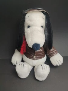 Snoopy | Pilot | Plüschtier | Vintage | Retro | 1968 | 48cm | Stofftier | Peanut - Bild 1 von 12