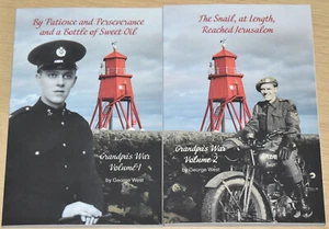 PERSONAL ACCOUNT WW2 Phoney War Dunkirk North Africa D-Day Arnhem - 2 BOOK SET - Picture 1 of 3