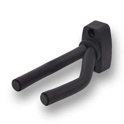 WM GUITARS Adjustable Guitar Wall Hook Hanger – Black, Universal Guitar Stand, Fits