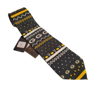 Green Bay Packers Green Ugly Christmas Sweater Tie NFL 58x3.5"   NEW - Picture 1 of 6