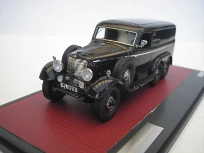 Mercedes G4 W31 Geländewagen 1939 Nero Matrix MX41302-082 1:43 Benz Nero - Immagine 1 di 4