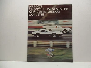 1978 Corvette Chevrolet GM Car Brochure Vintage Auto Dealer - Picture 1 of 2