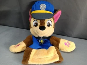 Gund Paw Patrol "Chase" German Shepard Pup Blue Uniform Plush Hand Puppet Toy - Picture 1 of 8
