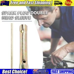 16mm/18mm Spark Plug Wrench Deep Reach Spanner Socket Tool w/ Torque Bar Handle