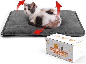 Self Heating Cat Bed Self Warming Cat Pad Ultra Warm Thermal Cat Mat Pet Bed 24 - Picture 1 of 12