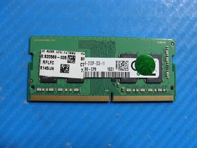 Dell Inspiron 7586 2GB PC4-2133P SO-DIMM Memória RAM 820569-005 - Imagem 1 de 2