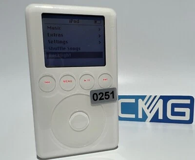 Apple iPod classic 3. Generation 20GB 3rd Generation 3G 2003 Sammler A1040 #0251 - Bild 1 von 4