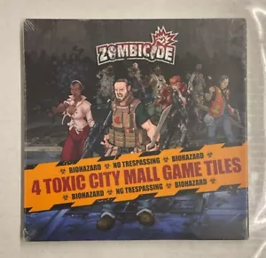 Zombicide: 4 Toxic City Mall Game Tiles Guillotine Games New Sealed - Picture 1 of 2