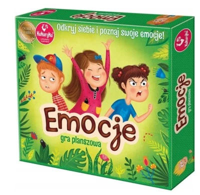 Emocje Odkryj Siebie Gra Planszowa Rodzinna Towarzyska Dla Dzieci Kukuryku - Image 1 of 3