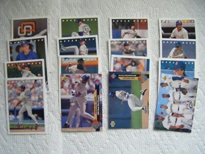 Upper Deck 1993 SAN DIEGO PADRES 33 CARD Team Set - Picture 1 of 2