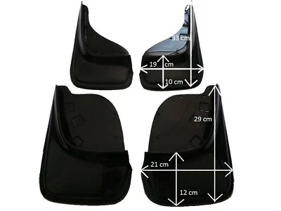 4 pezzi, Paraspruzzi auto per Mini Mini R50, R53 2001-2008 Hatchback - Immagine 1 di 4