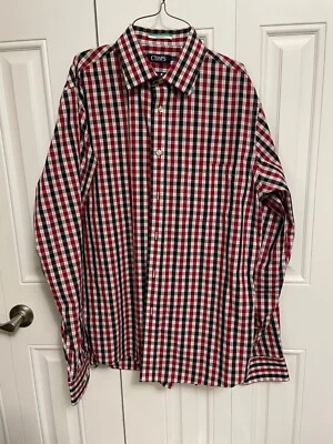 Camisa de vestir de manga larga Chaps para hombre talla 16 1/2, 36/37  Foto 1 de 4