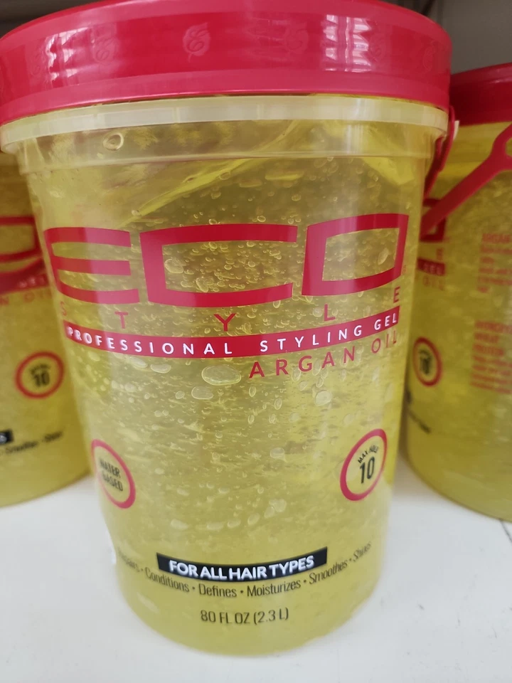 Eco Styler Pro Moroccan Argan Oil Styling Hair Gel Maximum Hold Jumbo 5LBS/2.36L - Image 1 of 1