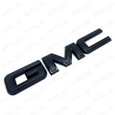 NEW Front Grille Emblem Black Fit For 2019-2026 GMC Sierra 1500 2500HD 3500HD - Image 1 of 4