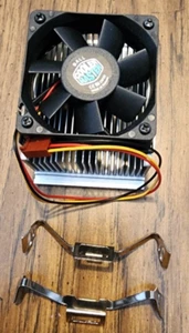 Ventilador de CPU maestro enfriador Intel Pentium P4 DP4-6151-0B NUEVO EN CAJA De colección 423 con clips - Imagen 1 de 7