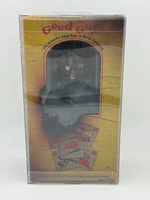 NECA Charred Chucky Action Figure + Protector Scream Factory Child's Play Burnt - Image 1 of 4