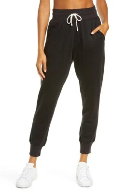 NEW Zella Cali Fleece Joggers - Black - Medium - Image 1 of 4