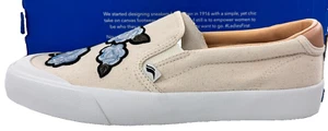 Keds Crew Kick 75 Slip-On Applique Natural Size 10 US Women - Picture 1 of 5