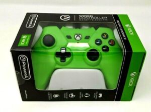 NEW Full Sized Power A Lime Green 1 Wired Controller Xbox One Windows 10 PowerA