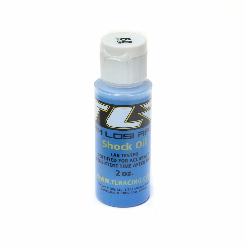 Team Losi Racing Silicone Shock Oil 60wt/810CST (2oz) TLR74014 - Image 1 of 1