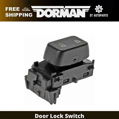 Переключатель переднего левого дверного замка для Chevrolet Silverado 3500 HD Dorman 2007-2009 годов выпуска - Изображение 1 из 4