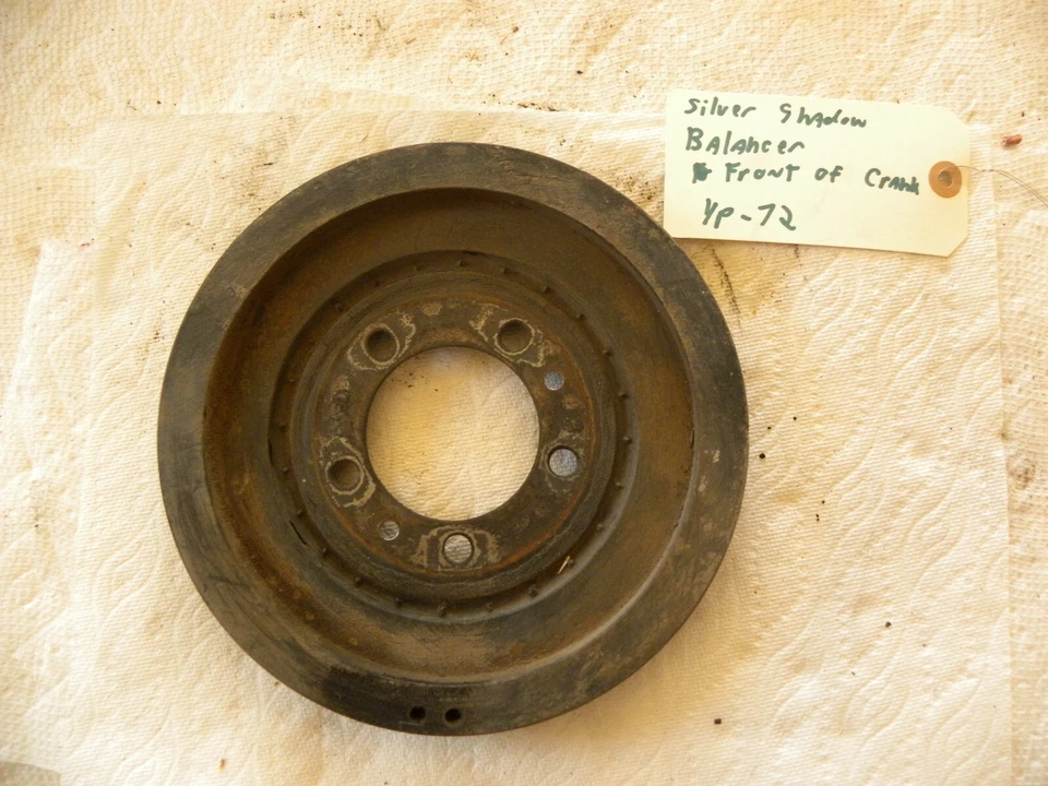 1976 Rolls Royce Silver Shadow Bentley T I II Harmonic Balancer Vibration Damper Foto 1 de 4