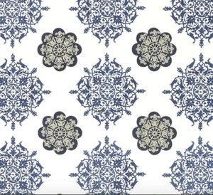 WILLIAM YEOWARD DESIGNERS GUILD FABRIC ALBERESQUE MIDNIGHT LINEN FWY2213/01  - Picture 1 of 1