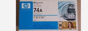 New Genuine HP LaserJet 4L 4P 4ML 4MP Printer Toner Cartridge HP 74A HP 92274A - Picture 1 of 1