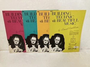Building Technic With Beautiful Music, Vols 1- 4 for Violin by Samuel Applebaum - Picture 1 of 14