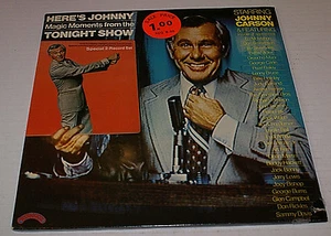 Here's Johnny Magic Moments from Tonight Show Carson 2 Record Set Vinyl Sealed!! - Picture 1 of 4