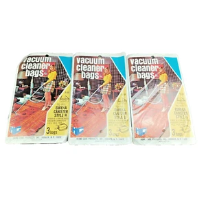 Eureka Canister Style H Vacuum Cleaner Bags Lot of 9 Made in USA Vintage - Picture 1 of 7