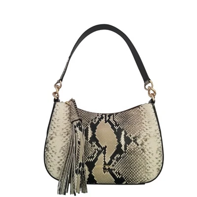 Bolso de Hombro Jimmy Choo Athini Cuero de Becerro Estampado de Serpiente Foto 1 de 4