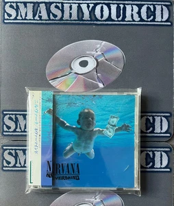 NIRVANA - NEVERMIND(JAPAN FIRST PRESS ORIGINAL IMPORT/+ OBI STRIP) - Picture 1 of 2