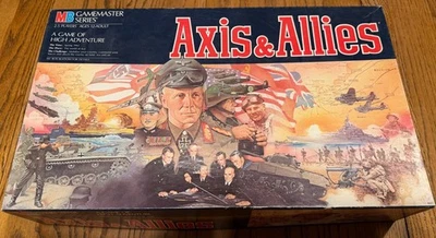 1987 Axis & Allies Board Game Milton Bradley 100% Complete 2nd edition - Image 1 of 3