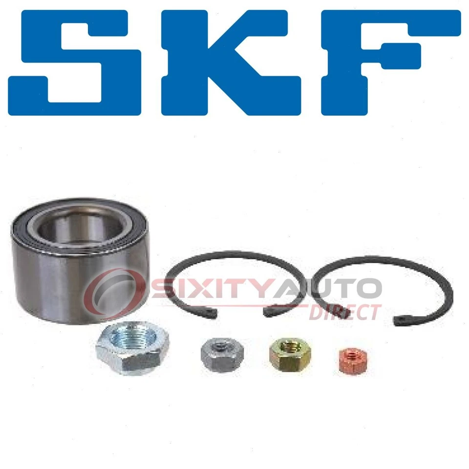 SKF Front Wheel Bearing Kit for 1984-1987 Audi 4000 Quattro - Axle Service ub Foto 1 de 4