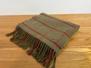 Vintage Rare Hackett Classic Horse & Hound Check All Cashmere Scarf RRP £300 - Picture 1 of 6