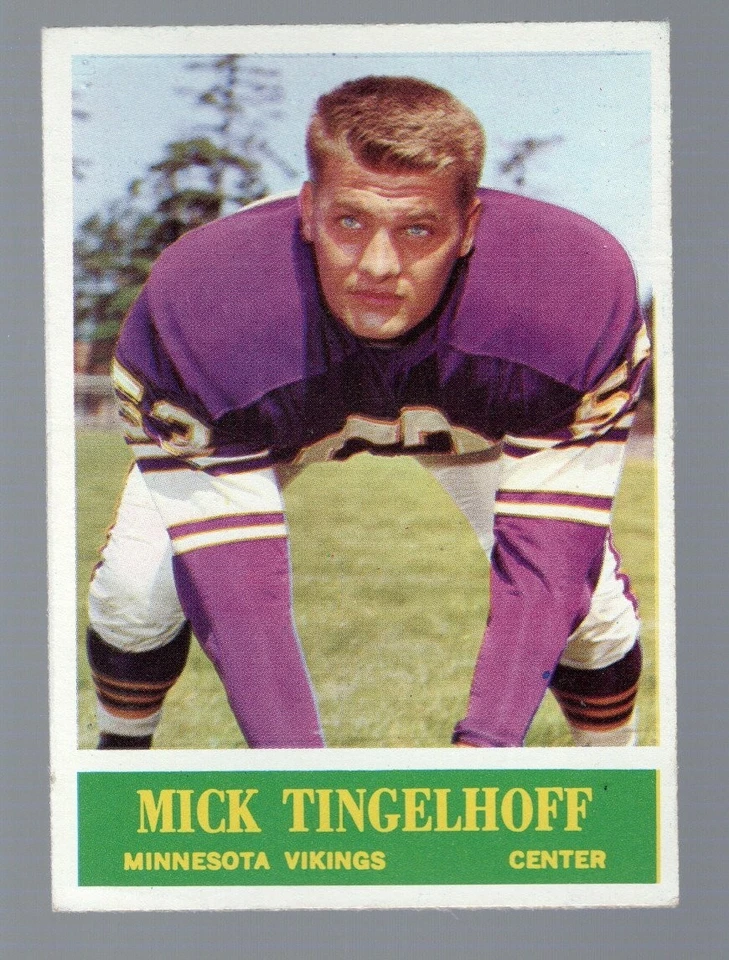Mick Tingelhoff 1964 Philadelphia #110 RC - Image 1 of 2
