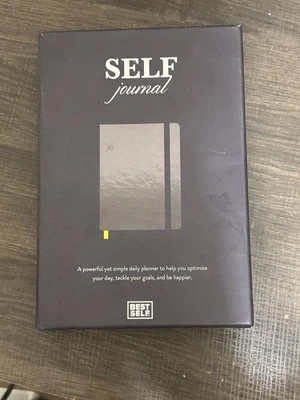 Best Self - Self Journal - Gray and Yellow - Unused - Boxed Set - Image 1 of 2
