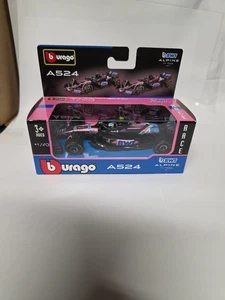 Pierre Gasly #10 F1 BWT Alpine A524 Burago 1:43 Die-Cast Formula One Race Car - Picture 1 of 4