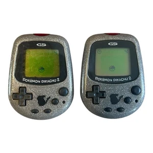 Lot Of 2 Nintendo Pokemon Pikachu GS 2 With New Battery MPG-002 Tested & Working - Picture 1 of 4