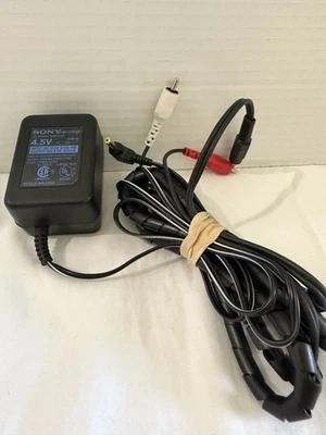 Adaptador/fuente de alimentación de CA SONY OEM AC-E455A CC 4,5 V 500 mA - Walkman - Discman Foto 1 de 3