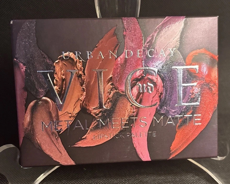 Urban Decay Vice Metal Meets Matte Lipstick Palette 12 Shades