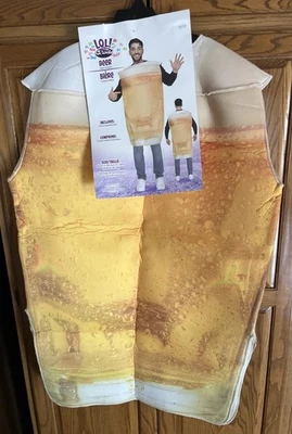 Fantasia de Halloween adulto cerveja por Fun World tamanho único serve para a maioria - Imagem 1 de 4