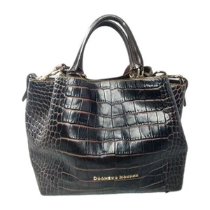 Dooney & Bourke Brenna Satchel Chocolate Brown Handbag Satchel - Picture 1 of 17