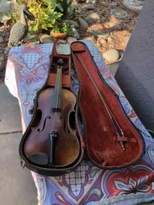 Arco de violín o violín vintage parece hecho en Francia piezas o reparación - Imagen 1 de 24