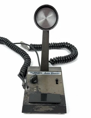 Turner Super Sidekick Power Tischmikrofon UNGETESTET - LESEN - Bild 1 von 4