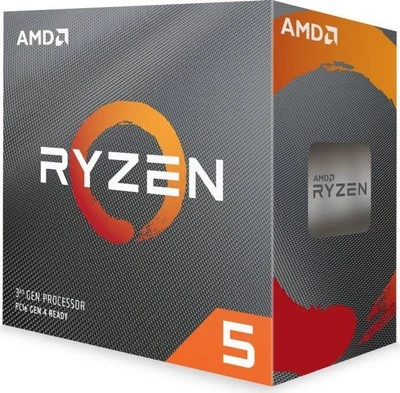 AMD Ryzen 5 3600 (6x 3,6GHz) 32MB Sockel AM4 CPU BOX (Wraith Stealth Kühler) - Bild 1 von 4