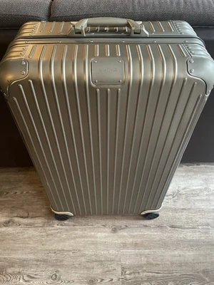 RIMOWA Original  Check-In L I 4 wheel I Alu | Top Zustand | Titanium - Bild 1 von 4